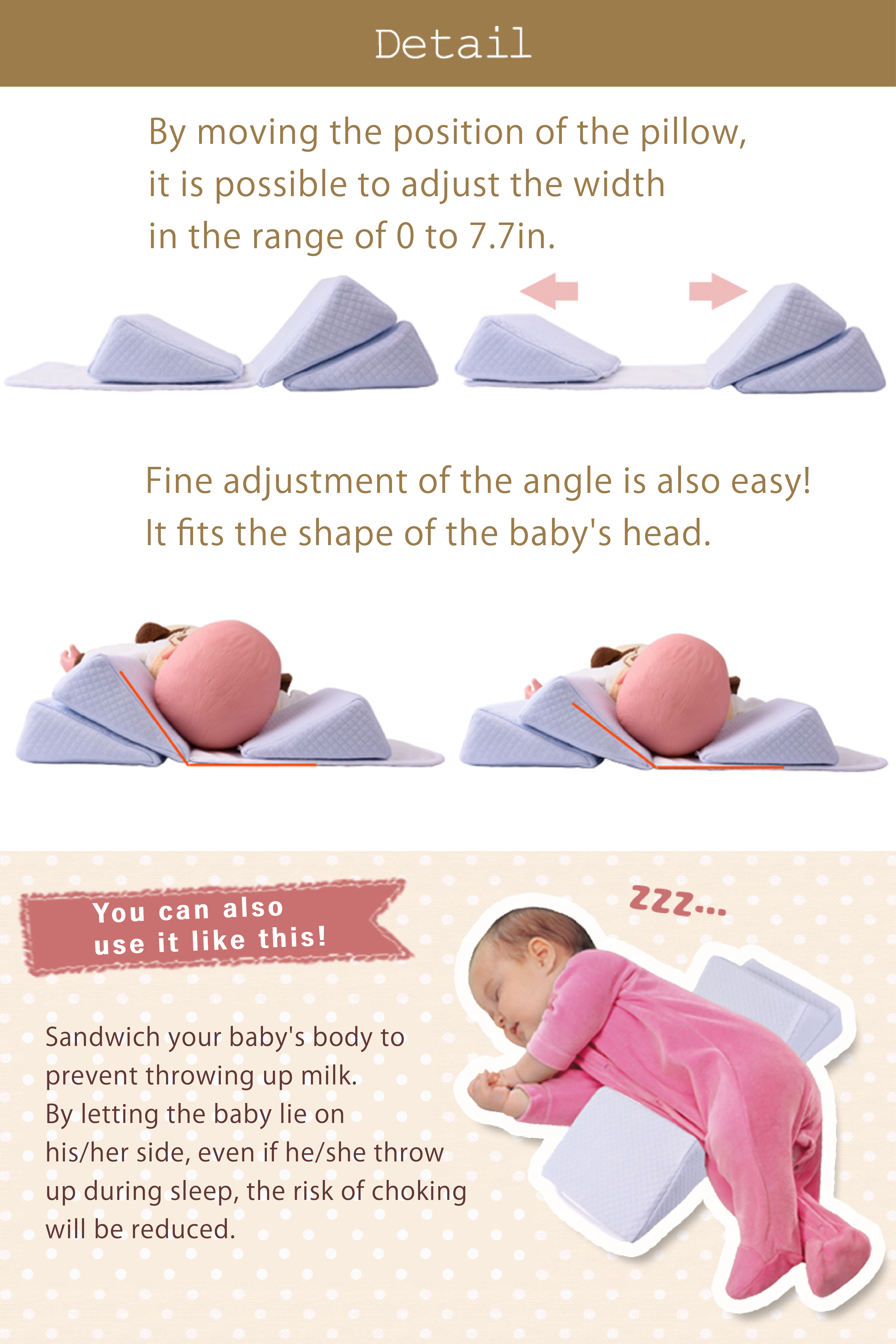 How to use baby orthodontic pillow